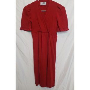 Vintage Hubba Hubba Dress Acrylic Knit Size Small San Francisco Union Made